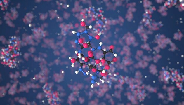 Molecular structure, scientifically detailed