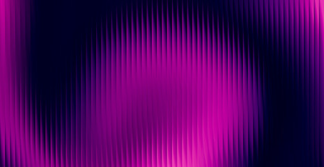 Fototapeta premium Abstract purple pink fractal ribbed glass gradient motion blur background representing technology, wallpaper for web, banner, poster, fashion