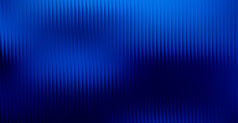 Abstract blue fractal grass gradient background with vertical line stripes texture representing technology digital, wallpaper for web, banner, fashion