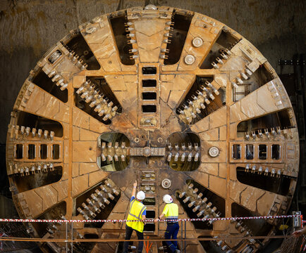 Tunnel Boring Machine (TBM) - Powered by Adobe