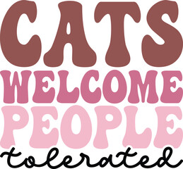 cats welcome people