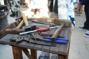 traditional blacksmith handcraft 