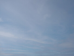 Peaceful Cloudy Sky Background