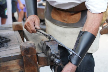 traditional blacksmith handcraft 