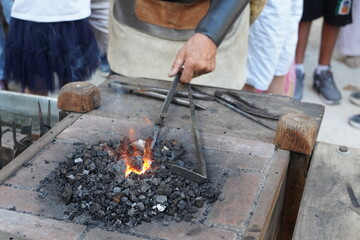 traditional blacksmith handcraft 