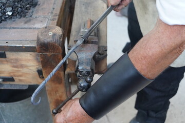 traditional blacksmith handcraft 