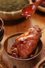 BBQ Rabbit with Sichuan Peppercorn and Chili (Mala Flavor),Spicy and Numbing Charcoal-Grilled Rabbit
