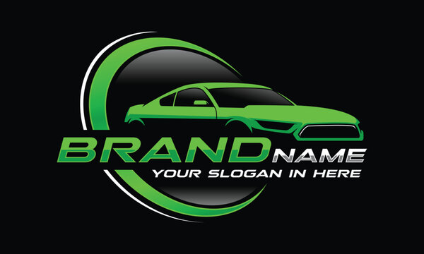 Parts Auto shop Logo