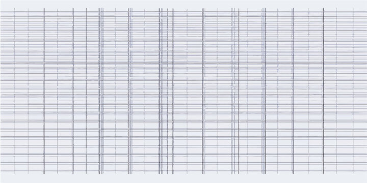 Blank white squared paper sheet texture from a school notebook