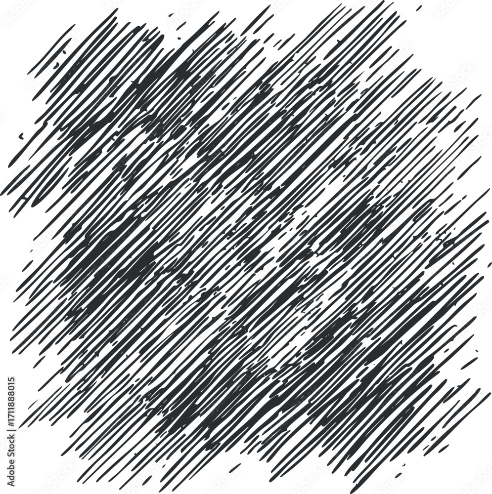 Poster an abstract monochrome texture featuring dynamic lines and shading for creative design use.