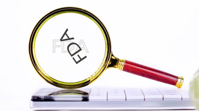 Animation of the word, phrase, and text of the FDA. Explore how animation transforms complex technology concepts into clear business ideas, fostering understanding and engagement