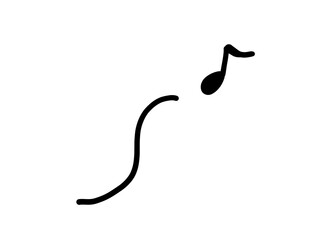 漫画用漫符（ごきげん・楽しい）アイコン