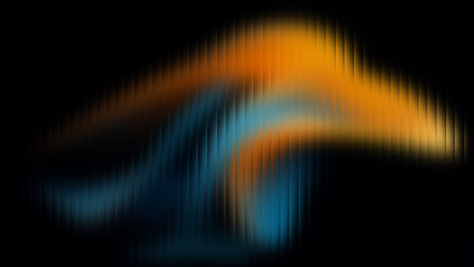 Abstract ribbed glass background gradient light and diagonal wave pattern for modern design and digital visual content
