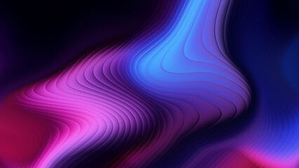 Abstract ribbed glass background gradient light and diagonal wave pattern for modern design and digital visual content
