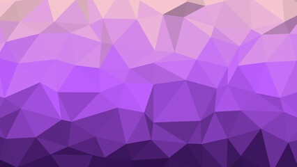 Abstract polygonal background with purple gradient