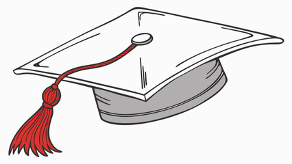 Graduation cap academic hat mortarboard graduation ceremony education achievement success learning knowledge college university school degree diploma celebration commencement tass.