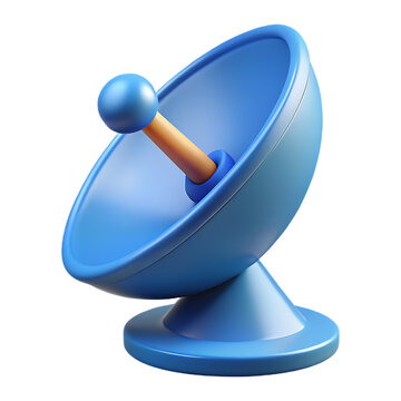 Radar Dish Pointing Upward pnr art