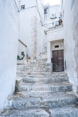 Ostuni, known as the "White City," is a charming hilltop town in Puglia, Italy, famous for its whitewashed buildings and narrow, winding streets. 
