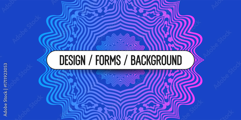 Aufkleber abstract background with simple elements. an image with a composition of geometric elements and shap