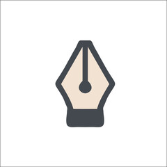 tool pen flat icon