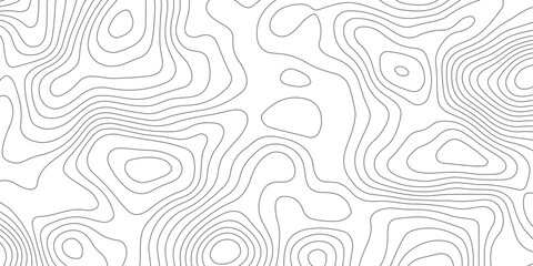 Topographic map background with geographic grid for hiking and mountain sport. luxury topographic wavy pattern and geographic grid map design. paper texture Imitation of a geographical map shade.