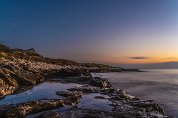 Photos of the sea taken in Puglia, Torre Castiglione. abstract photos of the sea