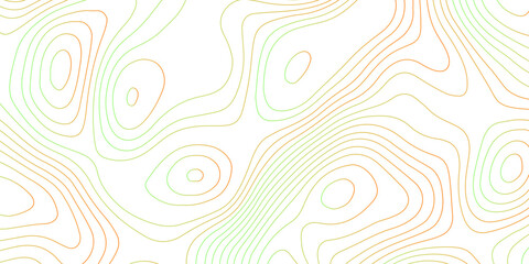 Topographic map background with geographic grid for hiking and mountain sport. luxury topographic wavy pattern and geographic grid map design. paper texture Imitation of a geographical map shade.