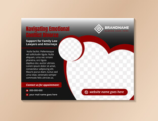 Advertise self help in horizontal banners for social networks or print as posters. eazy for modify texts, colors, and information. Easily include photos and your logo. Achieve professional results