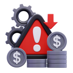 Alert Warning with Financial Impact