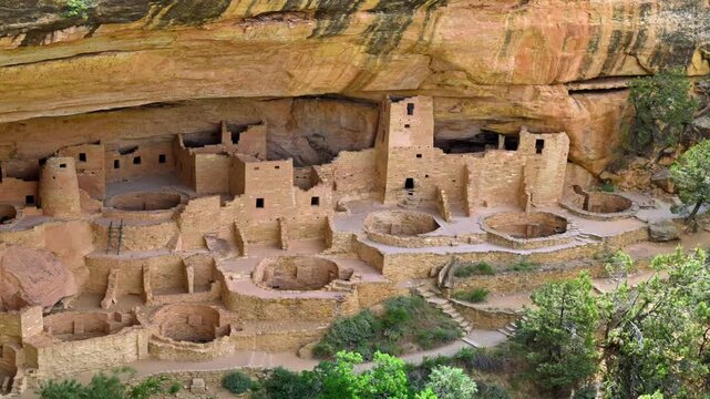 The Cliff Palace,  Mesa Verde National Park, Colorado, USA