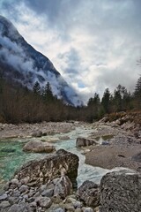 mountain river in the mountains
