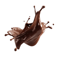 Melted Chocolate Splash Flow