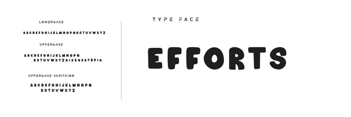 Cartoon audacious alphabet, playful uneven letters, bold geometric graffiti font for kid toy logo, youthful lettering, joyful headlines, and comic book typography. Vector typeset.