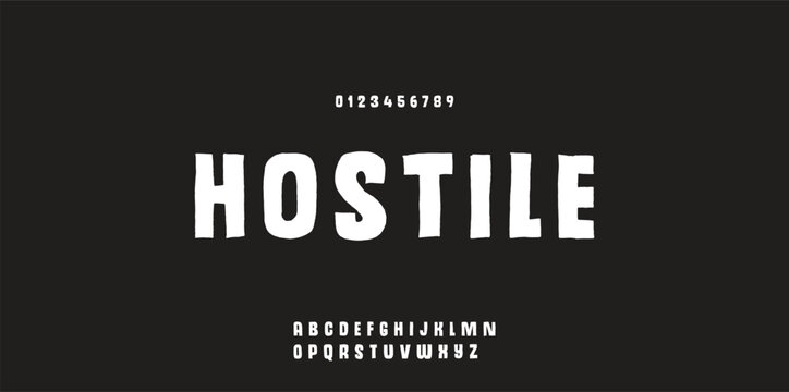 Cartoon audacious alphabet, playful uneven letters, bold geometric graffiti font for kid toy logo, youthful lettering, joyful headlines, and comic book typography. Vector typeset.