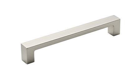 Steel door handle with brushed texture sits against black. Minimal and modern, this accent suits interiors, product design, hardware catalogs.