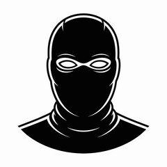 masked, figure, balaclava, disguise, character, silhouette, outline, sketch, drawing, monochrome, clipart, illustration, graphic, hoodie, criminal, thief, burglar, stealth, incognito, bandit, ninja, s