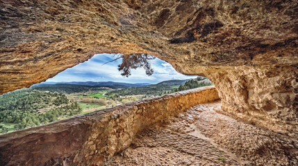 Sanctuary of  the Virgin of Balma, Zorita del Maestrazgo, El Maestrazgo, Maestrat, Castellón, Comunidad Valenciana, Spain, Europe