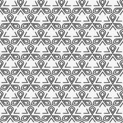 seamless monochrome black pattern vector design