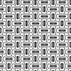 seamless monochrome black pattern vector design