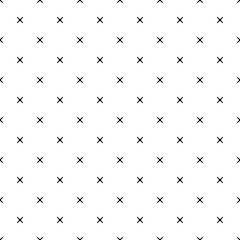 Obraz premium seamless monochrome black pattern vector design