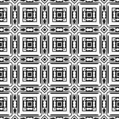 seamless monochrome black pattern vector design