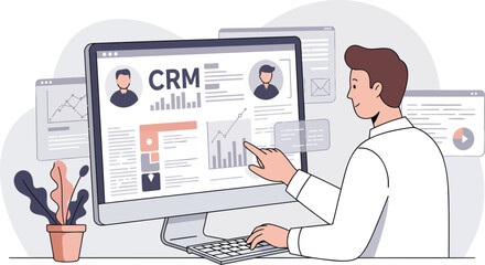 Customer Relationship Management Software Interface Analysis