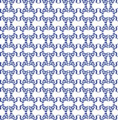 Abstract pattern work on textile, wallpaper, and ceramic patterns