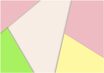 Obraz premium Pastel colored alternating paper background