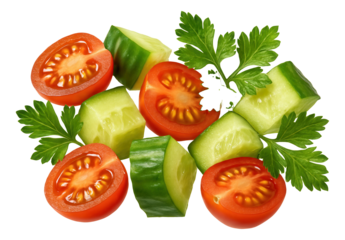 Rectangular slices of honey-baked ham layered with a slight overlap on a marble platter.