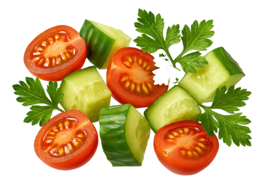 Rectangular slices of honey-baked ham layered with a slight overlap on a marble platter.