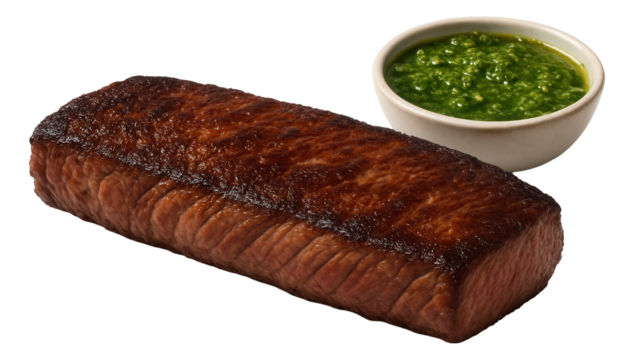 Neatly aligned fried dumplings with a hint of soy sauce glaze on a small, square black plate