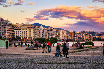 Obraz premium Landscapes city