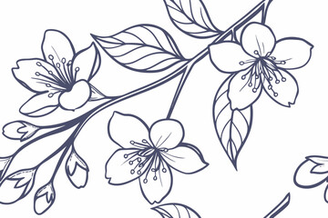 seamless floral pattern