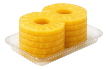 Box of mixed frozen wild mushrooms, showcasing a variety of shapes and colors against a white background.